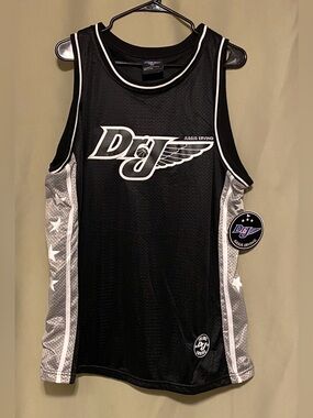 Dr J Julius Erving Brand Stars Basketball Jersey #6 NWT size XXL